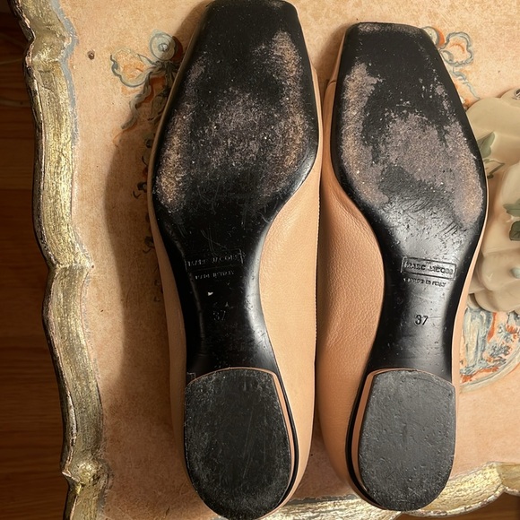 Marc Jacob’s 2 toned patent leather and kidskin flats with bows - Picture 13 of 15